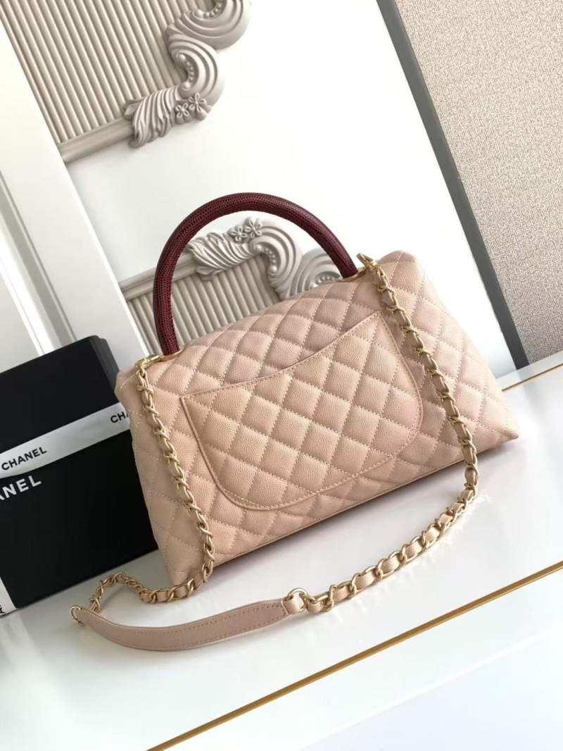 Ch**el top handle bags